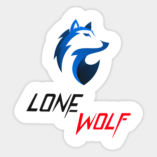 Lone Wolf Sticker